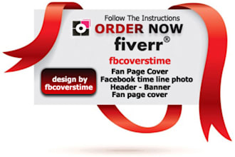 design your facebook timeline,fan page cover,banner,header or edit your profile picture with your desired details in less than 12hrs