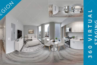 do 360 virtual staging, panoramic, quick turnaround time