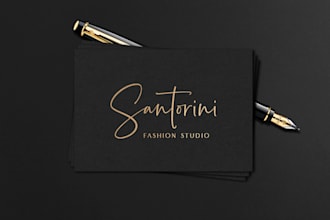 design professional signature logo