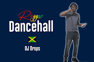 record jamaican male dj drops