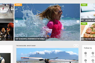 create a responsive and search engine optimized wordpress site or online store