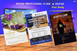 design a3 a4 a5 flyer design poster design leaflet design