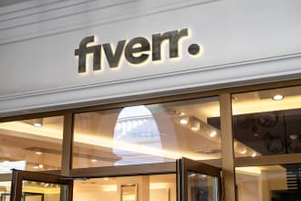 place your logo on realistic store mockup