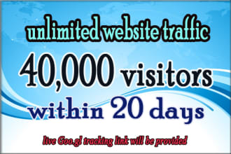 drive real daily visits to your website unlimited traffic