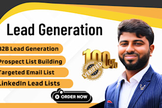 do b2b lead generation, targeted contact list building, and email list research