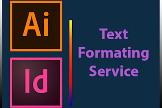 do any text formation with excellent quality
