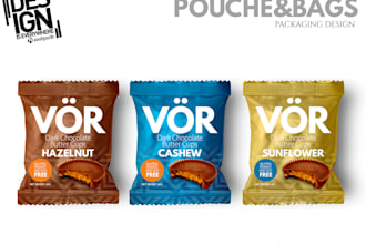 design professional product labels or packaging