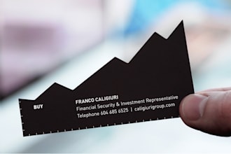 design an AWESOME double sided business card