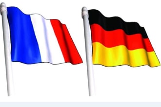 do professional german to french translation