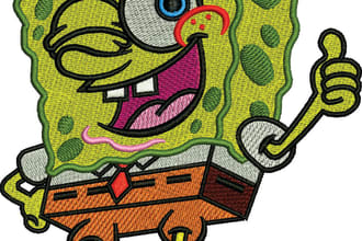 do embroidery digitizing designs in dst in 1 hour