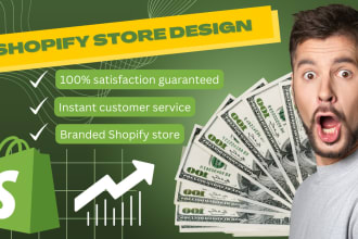 create an attractive shopify store design