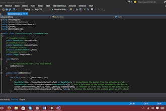 create c sharp scripts for your unity projects