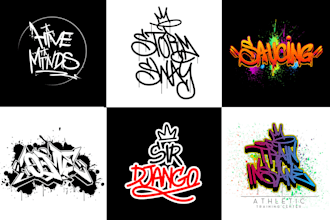 create graffiti logo for your business