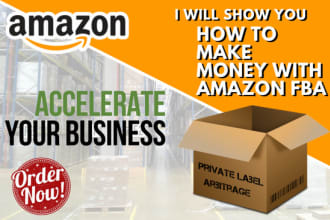 show you how to make money with amazon fba