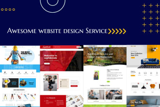 build your wordpress or woocommerce website by elementor pro