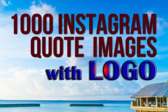 design beautiful and eye catching 1000 instagram quotes in 12 hours