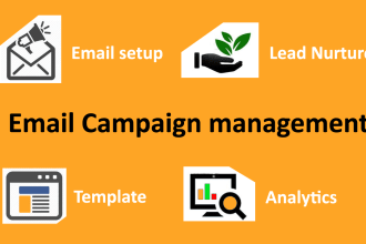 setup and manage email marketing campaigns and automation