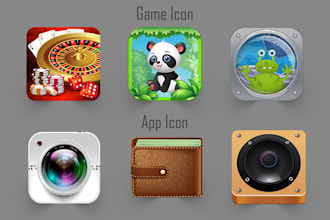 design icon for application or game