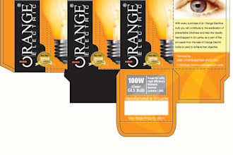design product pack and labels