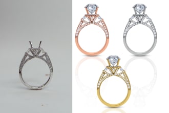 do professionally jewelry image editing
