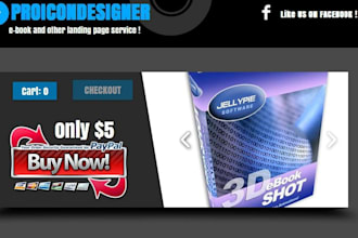 make a perfect landing page for your ebook or any product and write a 200 word review on it
