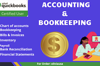 be your quickbooks accountant, setup and catchup quickbooks