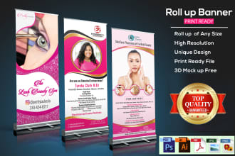 design roll up banner