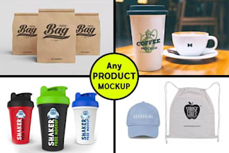 do any product mock up professionally