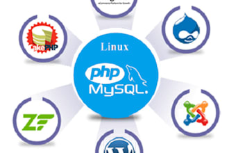 do web development using php core or any framework