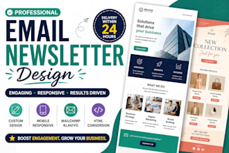 create responsive email newsletters for shopify ecommerce and businesses