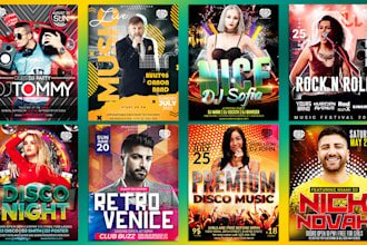 create an eye catching flyers posters