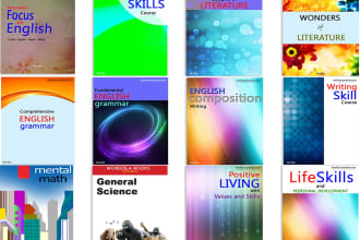 english, math, science, life skills textbooks for grade 1 to 8