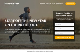 create a perfect sales funnel, sales page or landing page in wordpress