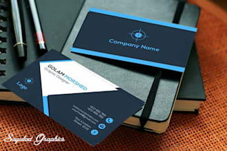 major attractive business card design and stationary design