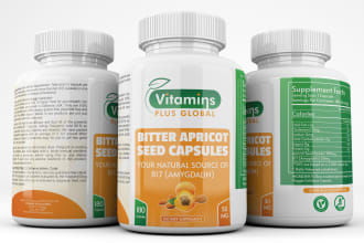 design product label design supplement label design for your brand