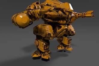 create 3d model and texture your game asset