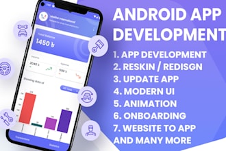 design, develop or modify your mobile application