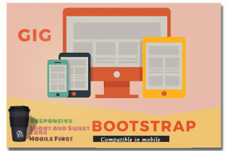 create responsive, mobile first web sites using bootstrap