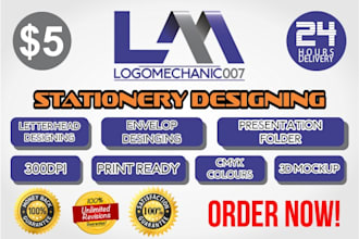 design professional business stationery