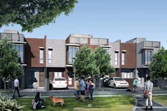 render 3d interior or exterior