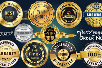 design seal, wax, stamp, emblem, badges logo designs