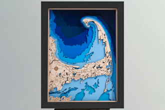 create vector map file for laser cutting and engraving