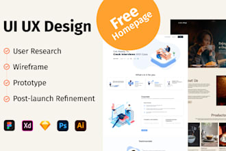 design and prototype web application UI UX using figma