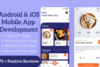 do android app and ios mobile app development for you