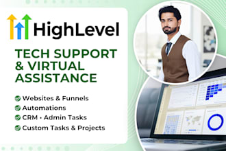 provide gohighlevel tech support assistant