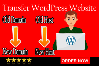 transfer your wordpress site to a new server or domain