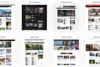 create magazine website by newspaper wordpress theme
