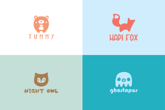 design a minimal animal logo in my hand drawn style