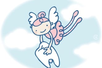 send you a card from the tooth fairy with a coin included