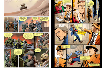 do detective comic for your story